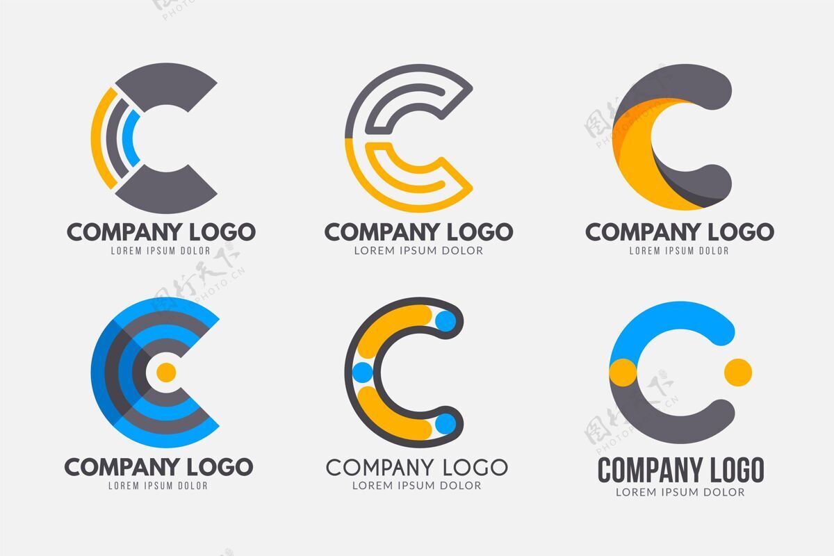 企业平面设计c标志系列公司标志集合标志