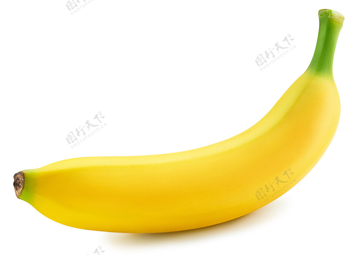 香蕉隔离一串香蕉孤立在白色的树上表面成熟香蕉夹路径质量宏为您的项目照片饮食特写香蕉