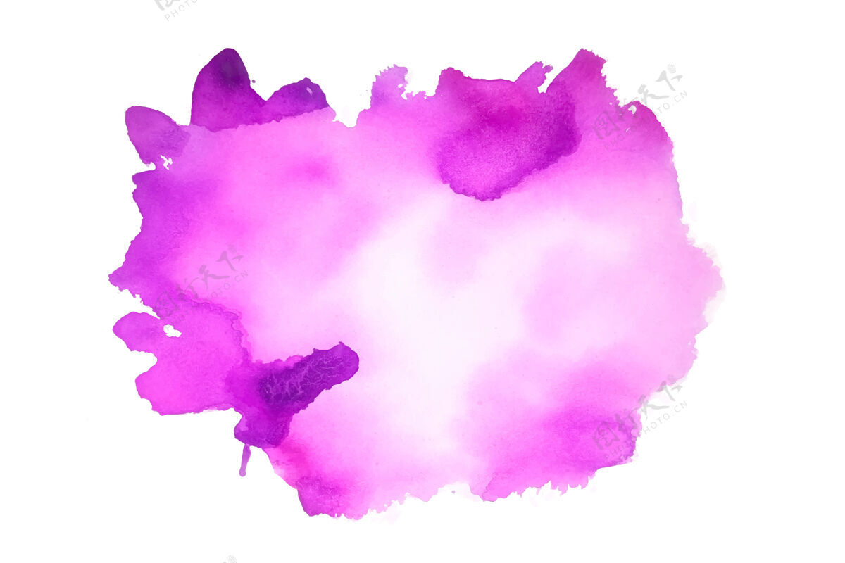 刷子抽象粉色水彩画染色质感纹理油漆空白