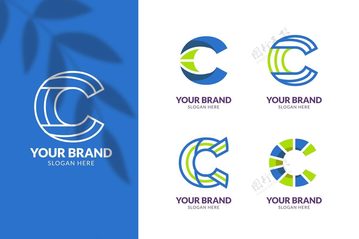Corporate平面设计c标志模板集合Business企业标识企业标识