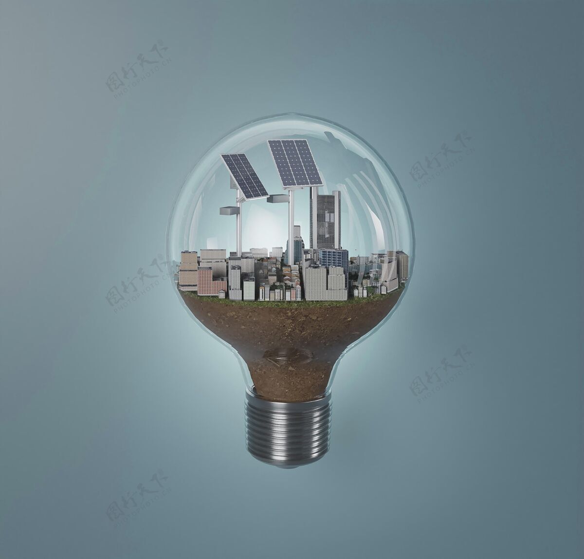 环保3d灯泡节能工程灯泡节能保护自然