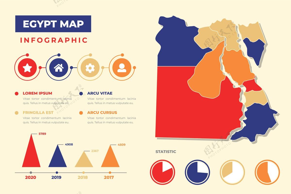 数据平面设计埃及地图信息图地图信息国家